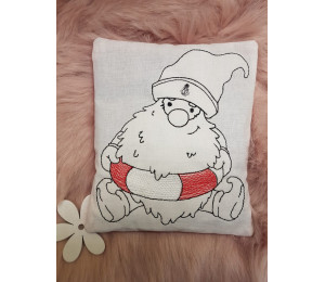 Stickdatei - 10 Seebär Gnome